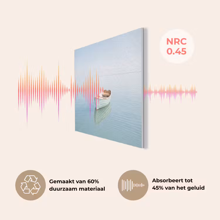 Minimalistisch - Boot - Zee PET vilt klein -USP_NL