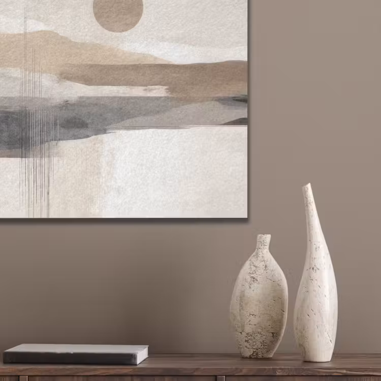 Minimalistisch - Landschap - Dimensie PET vilt klein -sfeer6_closeup