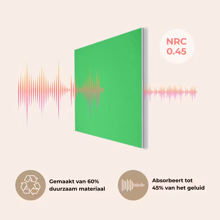 Mint - Green - Groen PET vilt klein 837 -USP_NL