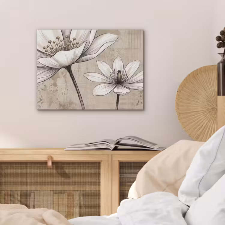 Modern - Design - Wit PET vilt klein -sfeer3