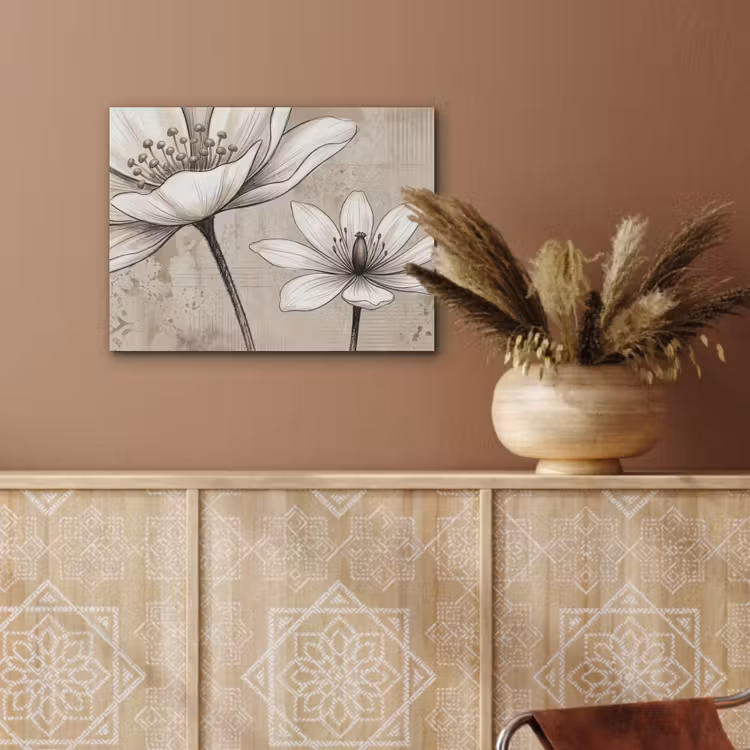 Modern - Design - Wit PET vilt klein -sfeer4