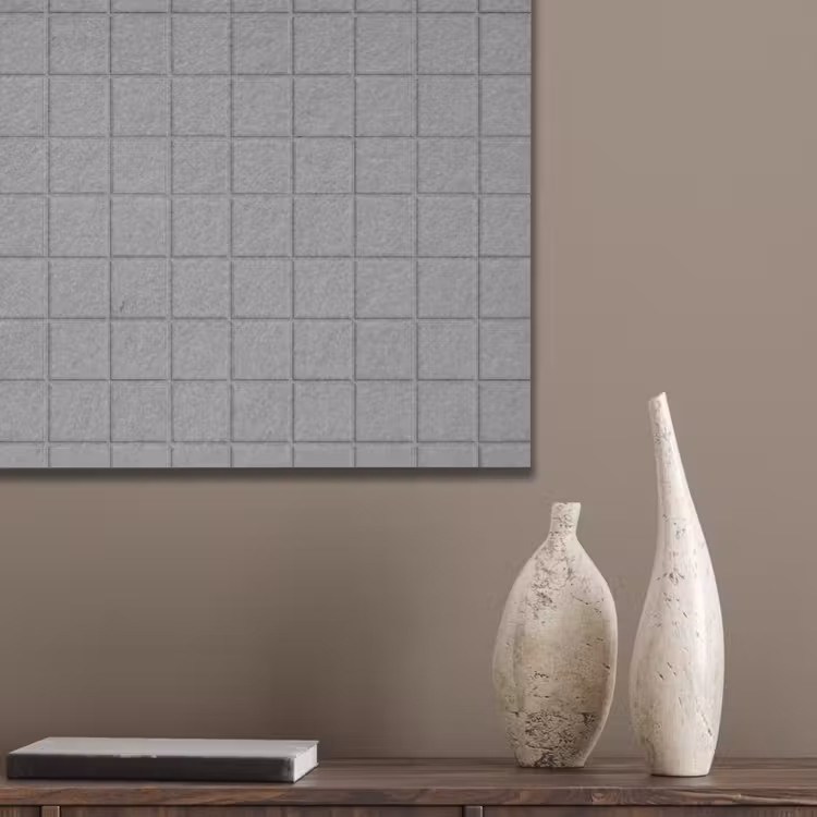 Modern - Patroon - Grijs PET vilt klein 837 -sfeer6_closeup
