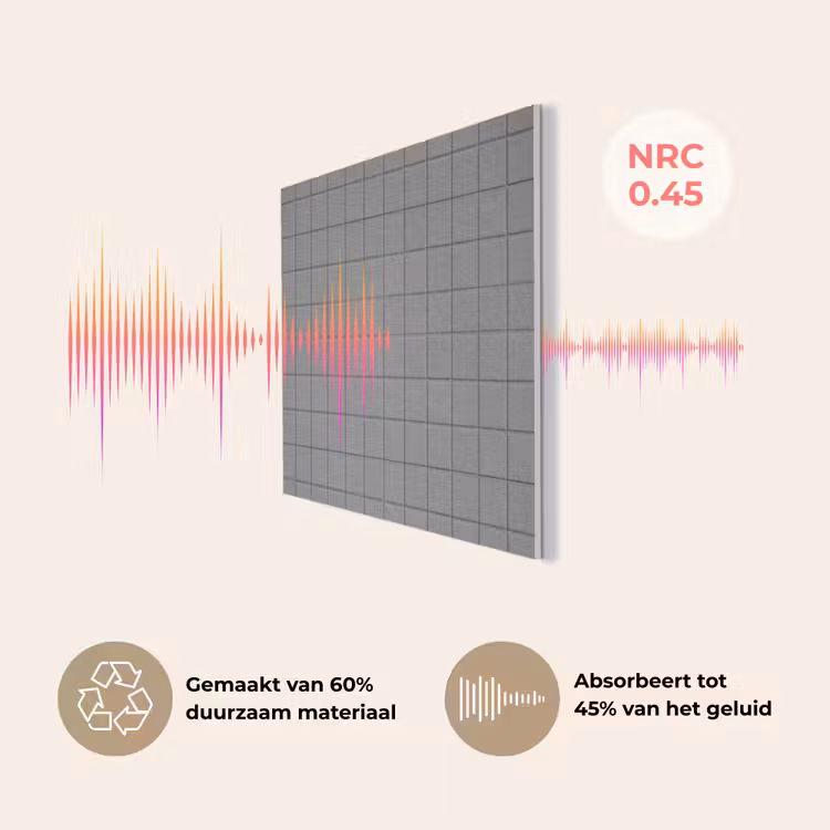 Modern - Patroon - Grijs PET vilt klein 837 -USP_NL