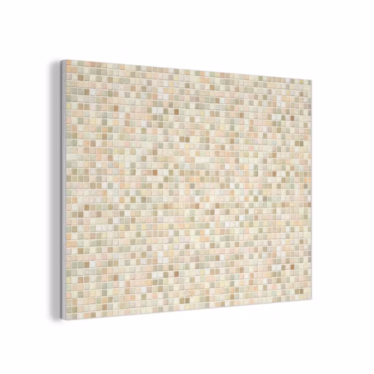 Mozaïek - Patroon - Beige PET vilt klein 837 -3d