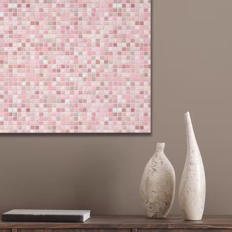 Mozaïek - Patroon - Roze PET vilt klein 837 -sfeer6_closeup
