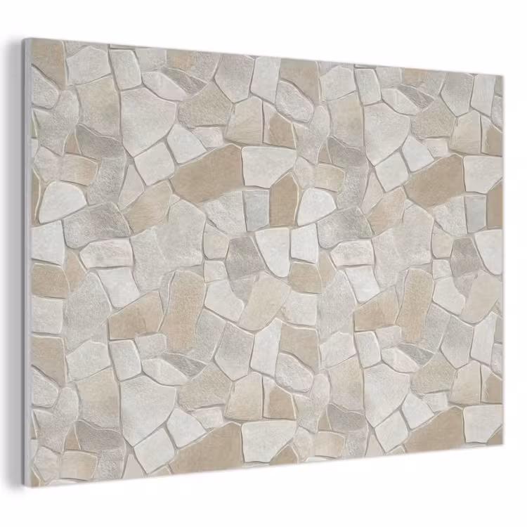 Mozaïek - Stenen - Beige PET vilt klein 837 -3d
