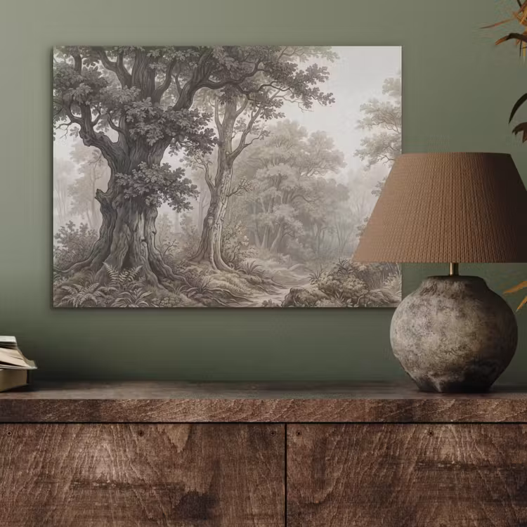 Natuur - Bos - Eik PET vilt klein -sfeer2
