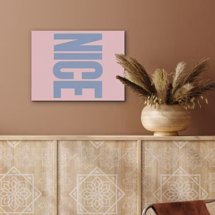 Nice - Paars - Roze PET vilt klein -sfeer4