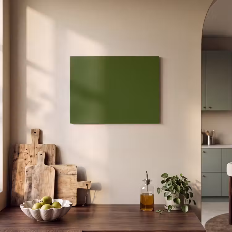Olive - Drab - Groen PET vilt klein 837 -sfeer2
