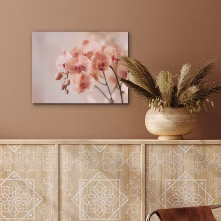 Orchidee - Bloemen - Roze - Bloemblaadjes PET vilt klein -sfeer4