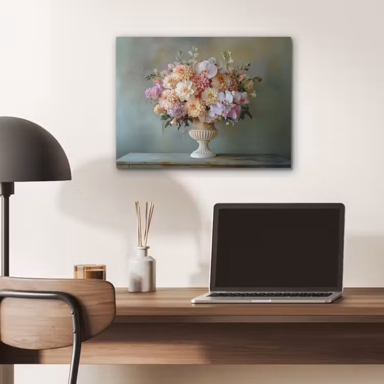 Orchidee - Boeket - Vaas - Bloemen PET vilt klein -sfeer5