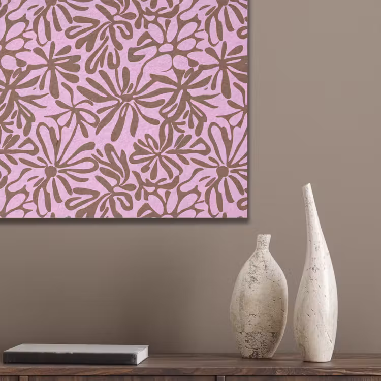 Organisch - Patroon - Roze PET vilt klein 837 -sfeer6_closeup