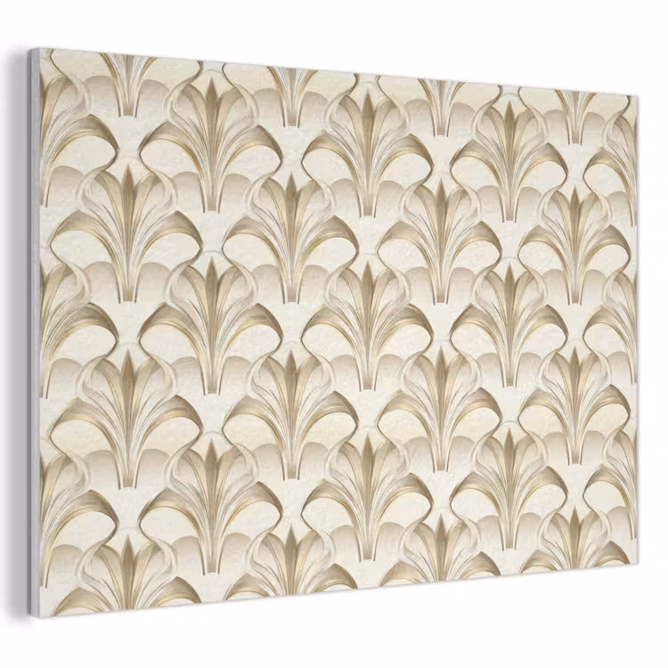Ornament - Barok - Goud PET vilt klein 837 -3d