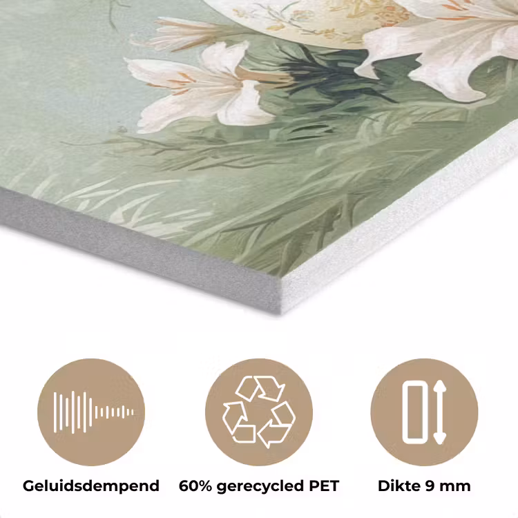 Paaseieren - Pasteltinten - Bloemen PET vilt klein -closeup_NL