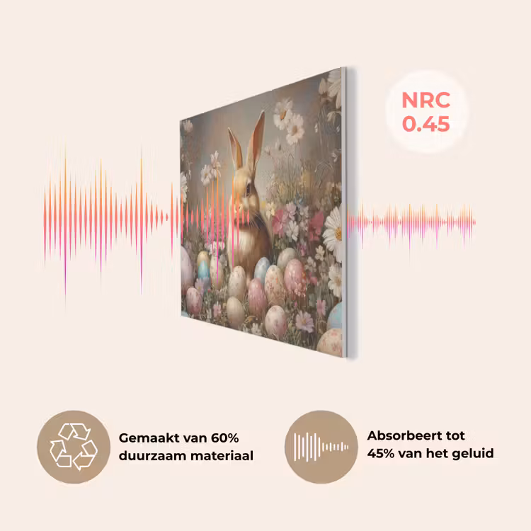 Paashaas - Lente - Paaseieren PET vilt klein -USP_NL