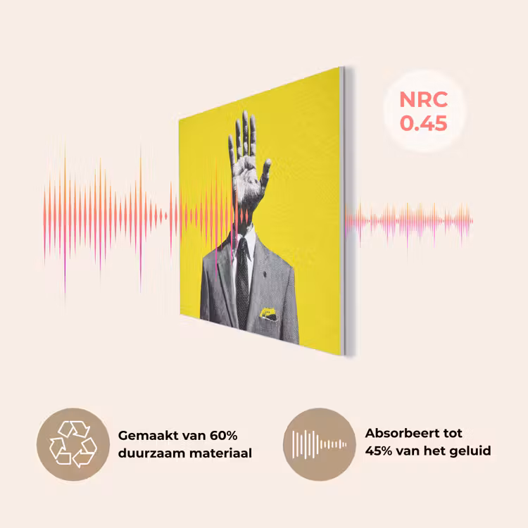 Pak - Hand - Geel PET vilt klein -USP_NL