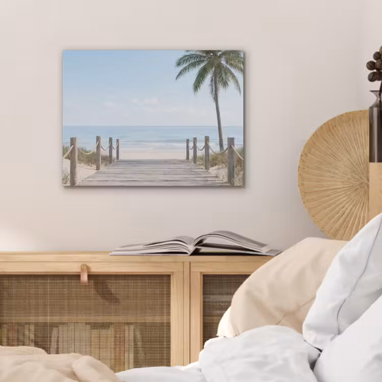 Palmbomen - Pad - Horizon PET vilt klein -sfeer3