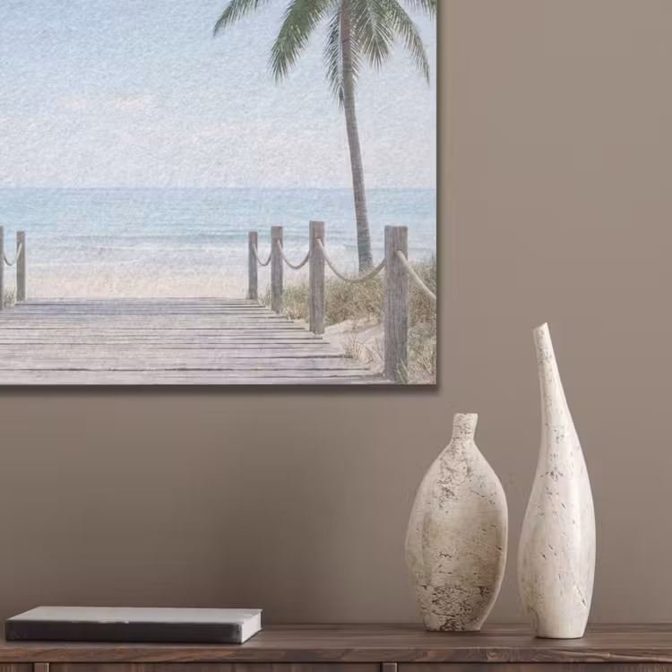 Palmbomen - Pad - Horizon PET vilt klein -sfeer6_closeup