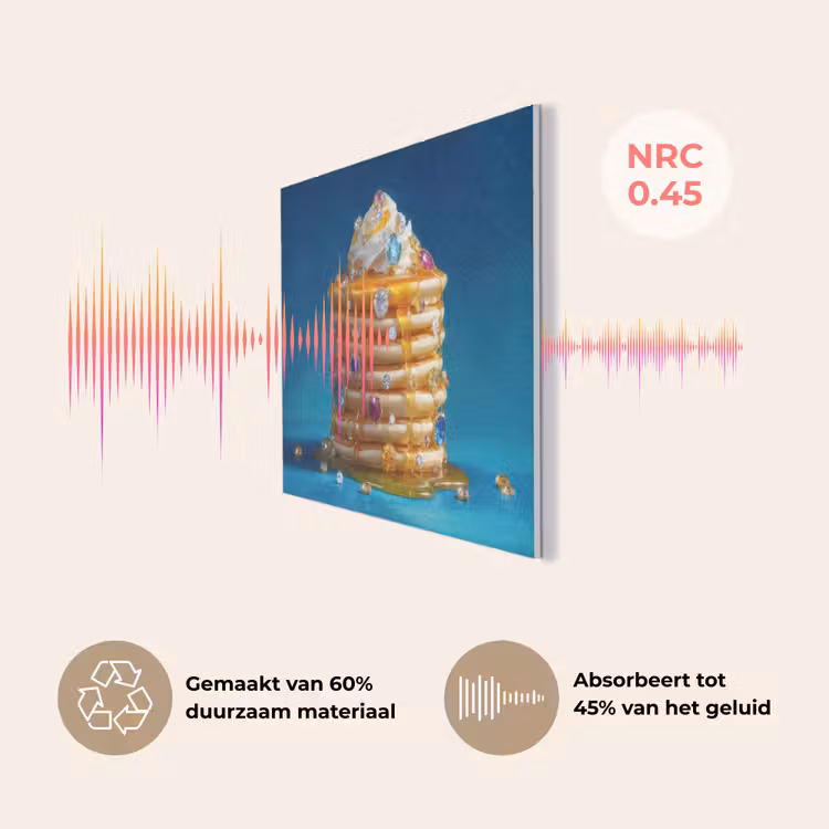 Pannenkoeken - Steentjes - Glitter - Slagroom PET vilt klein -USP_NL