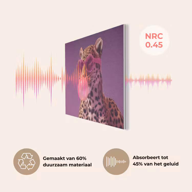 Panter - Zonnebril - Kauwgombel - Roze PET vilt klein -USP_NL