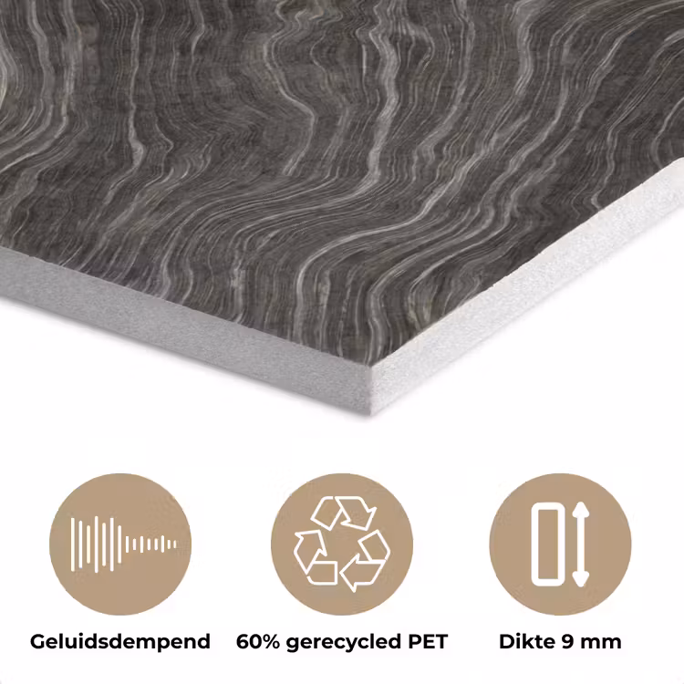 Patroon - Contrast - Antraciet PET vilt klein 837 -closeup_NL