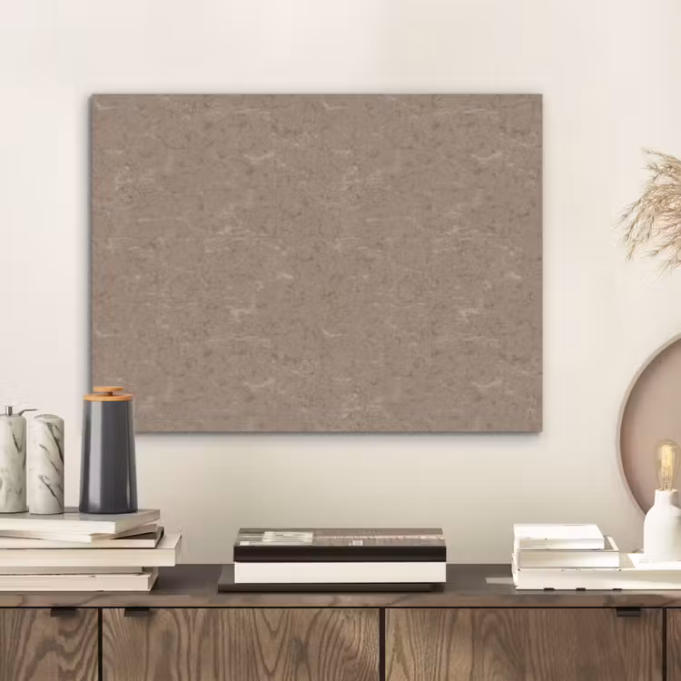 Patroon - Kalksteen - Beige PET vilt klein 837 -sfeer1
