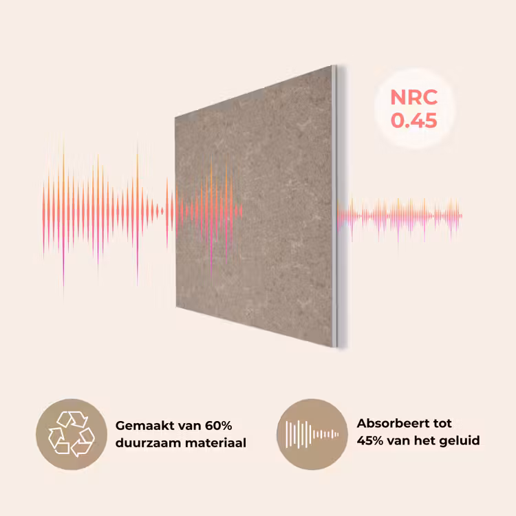Patroon - Kalksteen - Beige PET vilt klein 837 -USP_NL