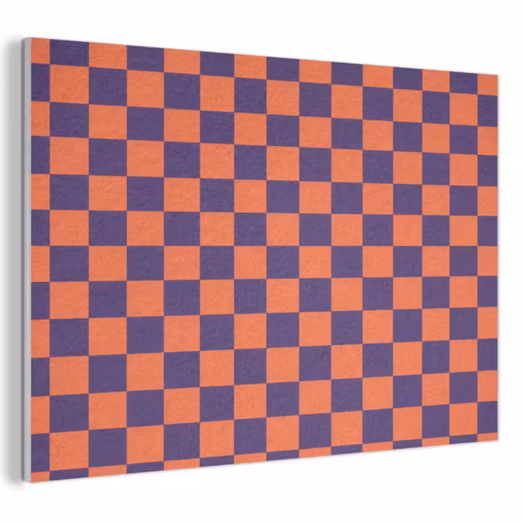 Patroon - Klassiek - Paars PET vilt klein 837 -3d