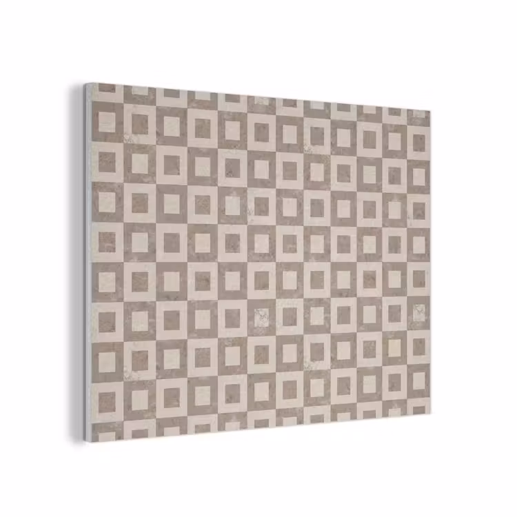 Patroon - Marmer - Beige PET vilt klein 837 -3d
