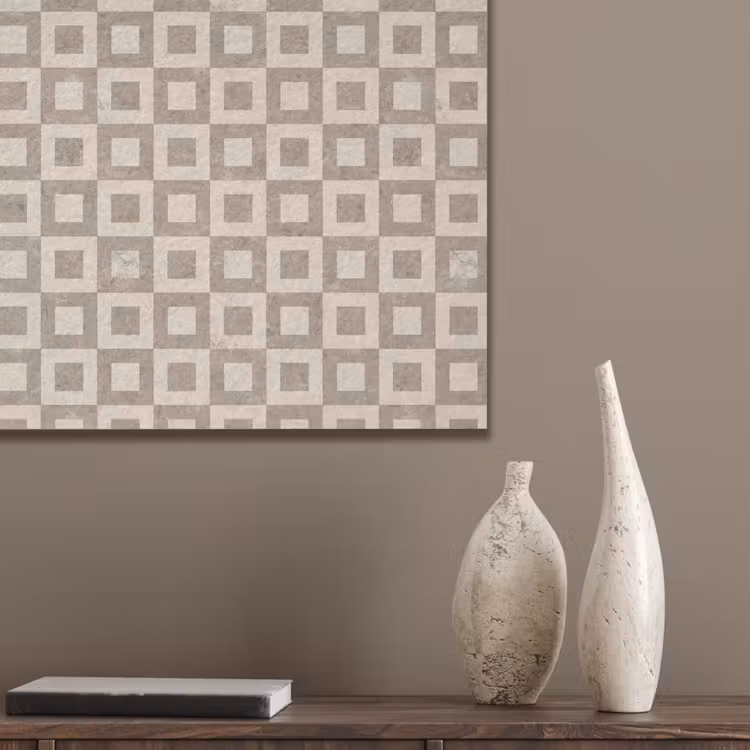 Patroon - Marmer - Beige PET vilt klein 837 -sfeer6_closeup