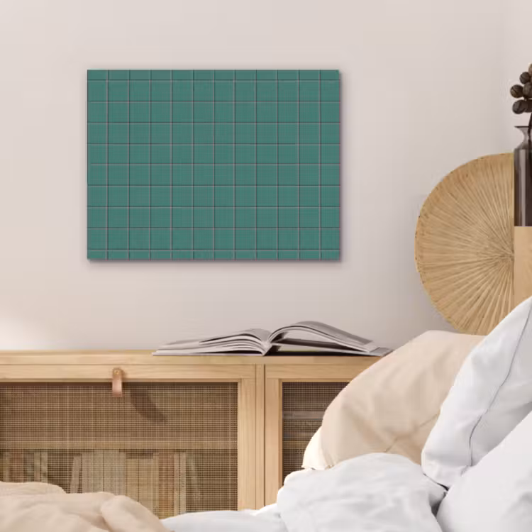 Patroon - Patroon - Smaragd PET vilt klein 837 -sfeer3