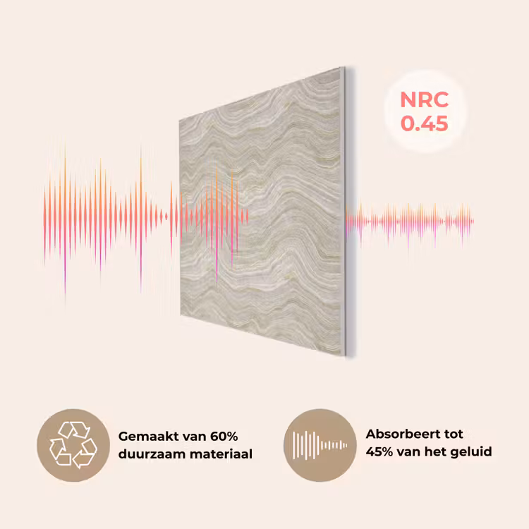 Patroon - Sereen - Groen PET vilt klein 837 -USP_NL