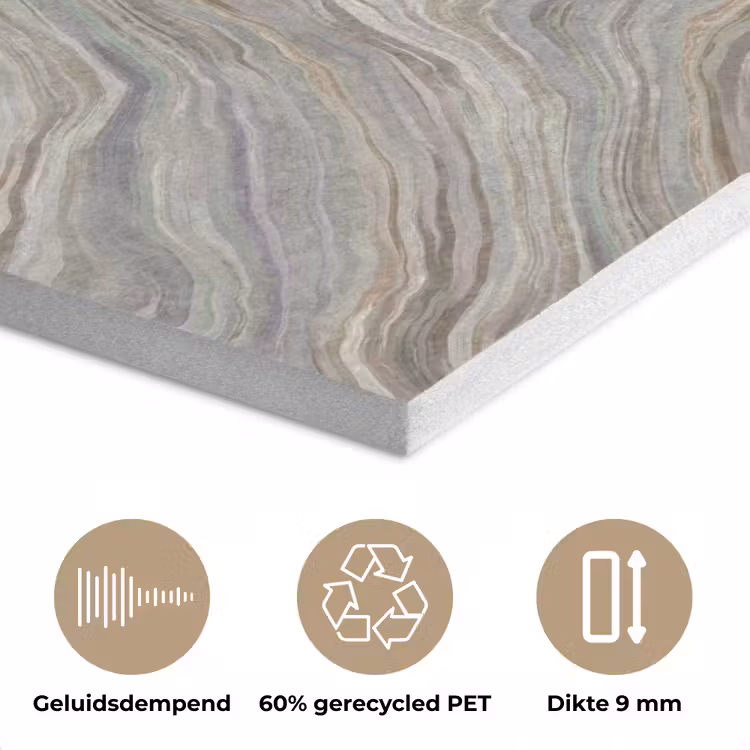 Patroon - Sereen - Paars - Groen PET vilt klein 837 -closeup_NL