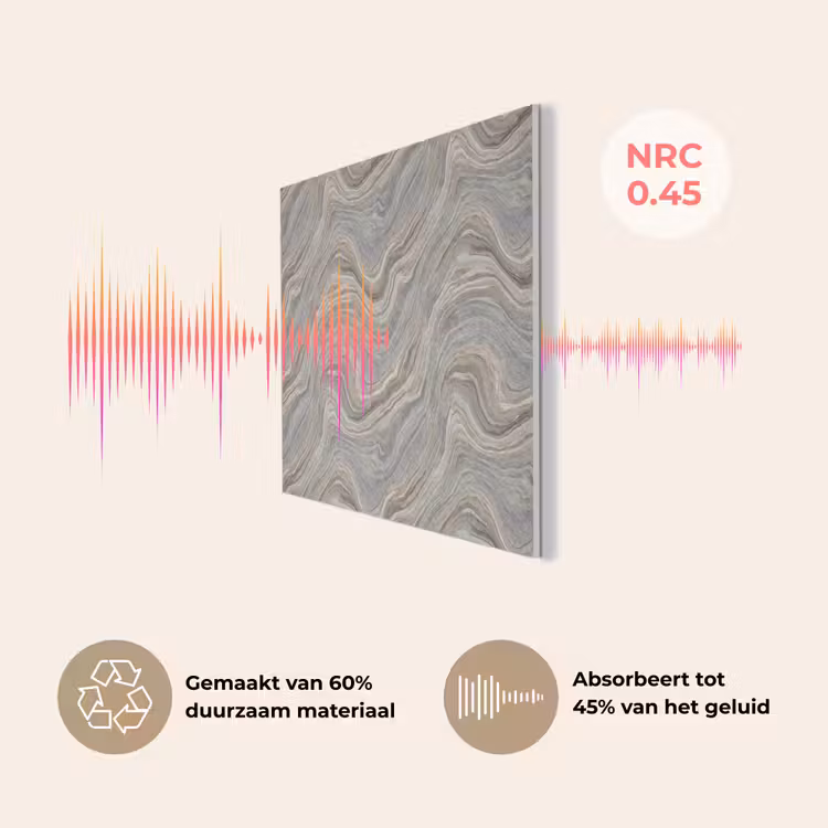 Patroon - Sereen - Paars - Groen PET vilt klein 837 -USP_NL