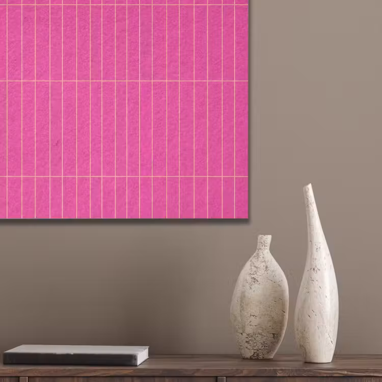 Patroon - Tegel - Magenta - Roze PET vilt klein 837 -sfeer6_closeup
