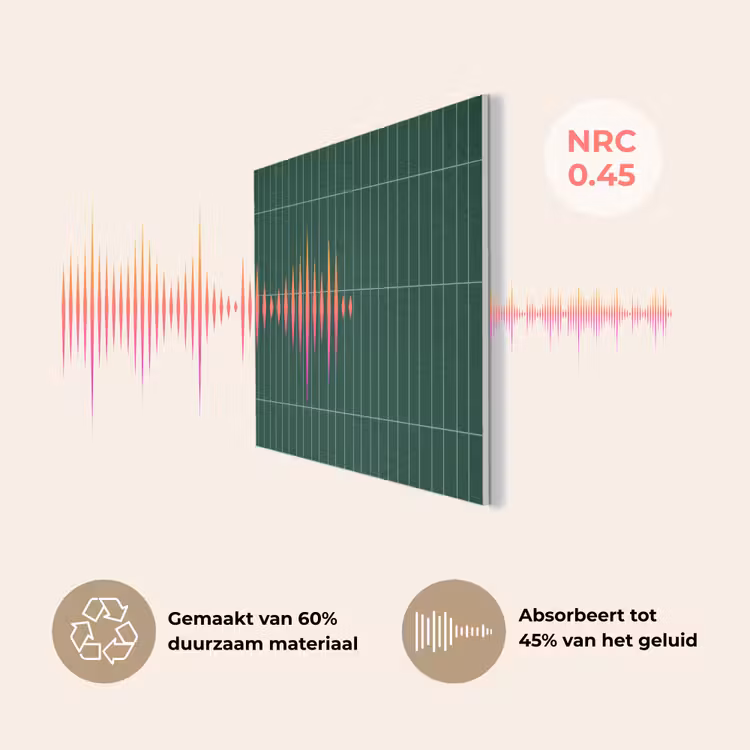 Patroon - Tegels - Donkergroen PET vilt klein 837 -USP_NL
