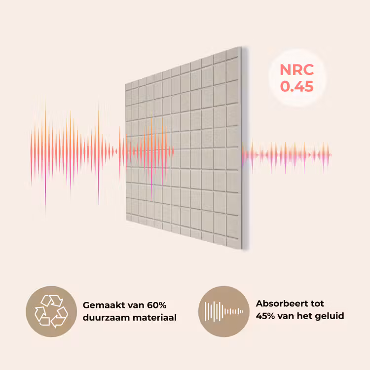 Patroon - Tegels - Taupe PET vilt klein 837 -USP_NL