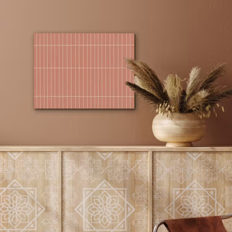 Patroon - Tegels - Terracotta PET vilt klein 837 -sfeer4