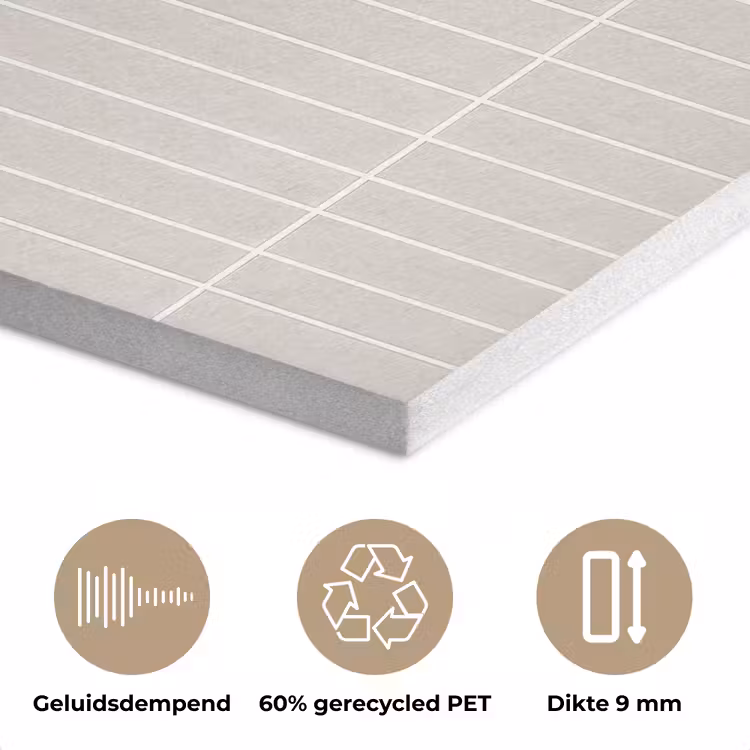 Patroon - Tegels - Zand PET vilt klein 837 -closeup_NL