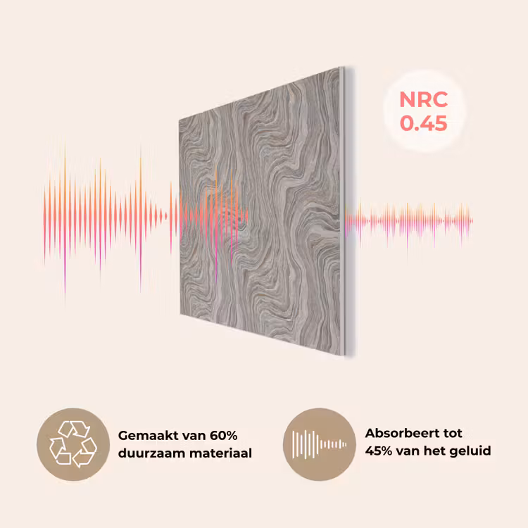 Patroon - Textuur - Grijs PET vilt klein 837 -USP_NL