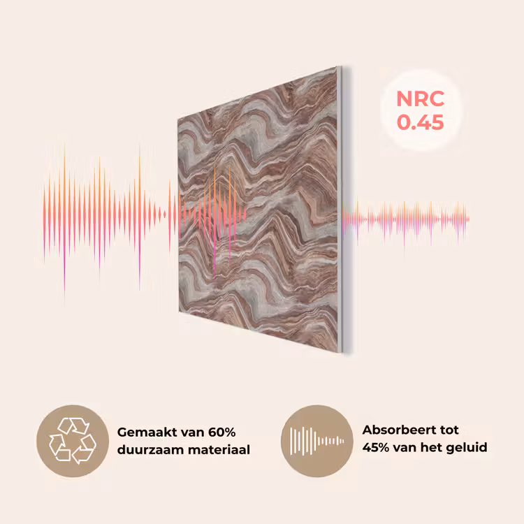 Patroon - Zandsteen - Travertijn PET vilt klein 837 -USP_NL