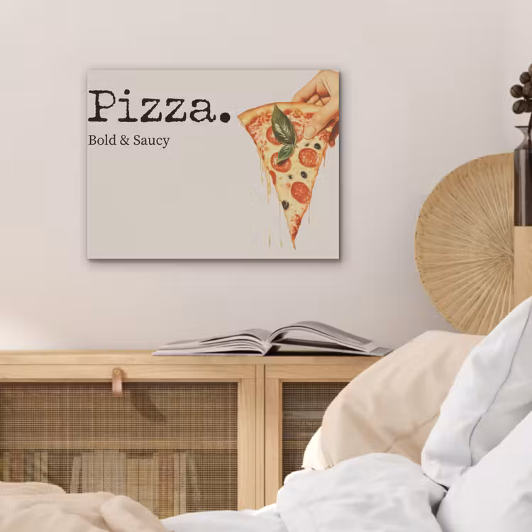 Pizza - Kaas - Pepperoni PET vilt klein -sfeer3