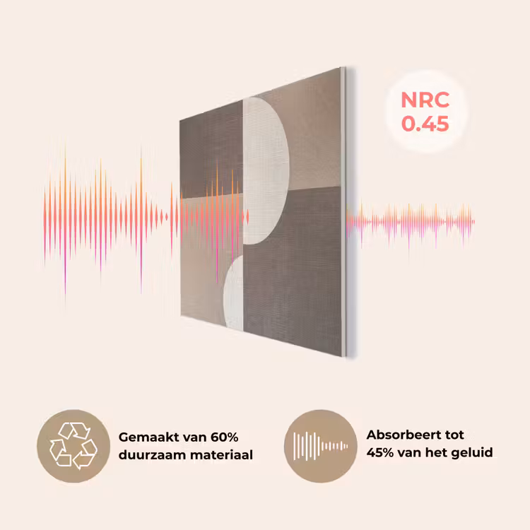Raster - Halve cirkels - Contrast PET vilt klein -USP_NL