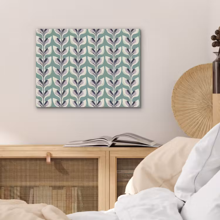Retro - Modern - Groen PET vilt klein 837 -sfeer3