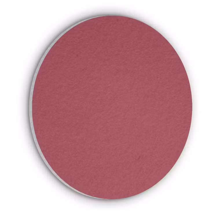 Antique - Ruby - Rood Akoestische PET Vilt - Rond klein 838 -3d