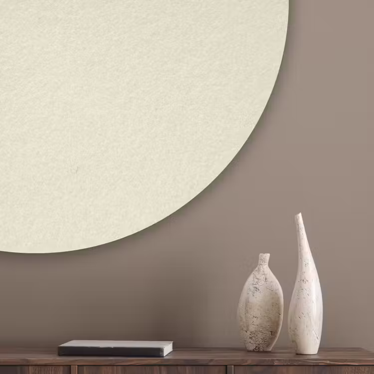 Arctic - Daisy - Nude Akoestische PET Vilt - Rond klein 838 -sfeer5_closeup