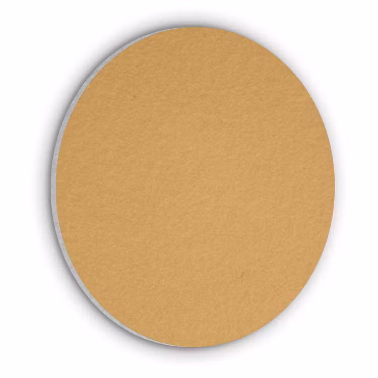Autumn - Mustard - Geel Akoestische PET Vilt - Rond klein 838 -3d