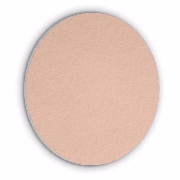 Blush - Terracotta - Nude Akoestische PET Vilt - Rond klein 838 -3d