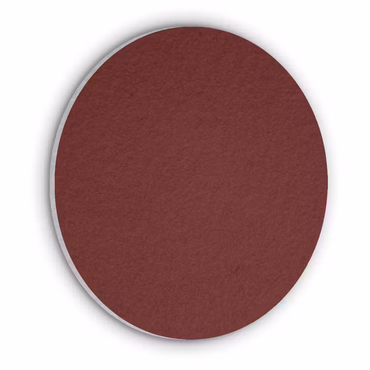 Burnt - Mahogany - Rood Akoestische PET Vilt - Rond klein 838 -3d