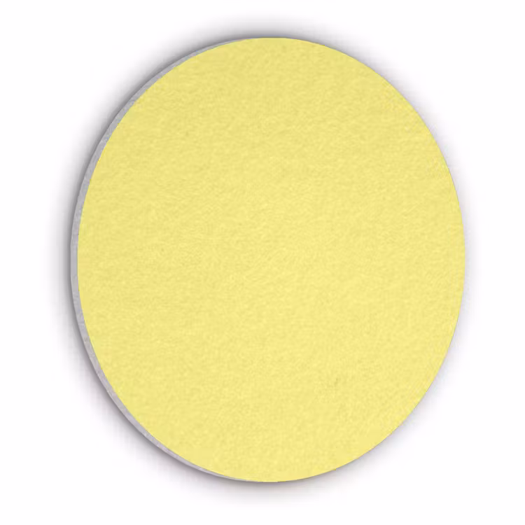 Buttery - Beige - Geel Akoestische PET Vilt - Rond klein 838 -3d